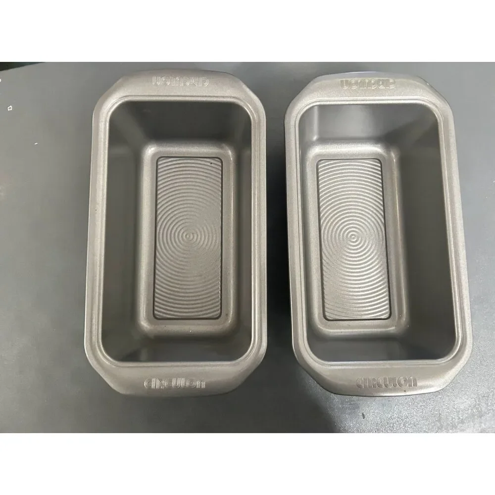 Circulon Nonstick Bakeware Loaf Pans Gray